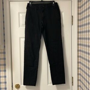 American Eagle flex black khaki pants